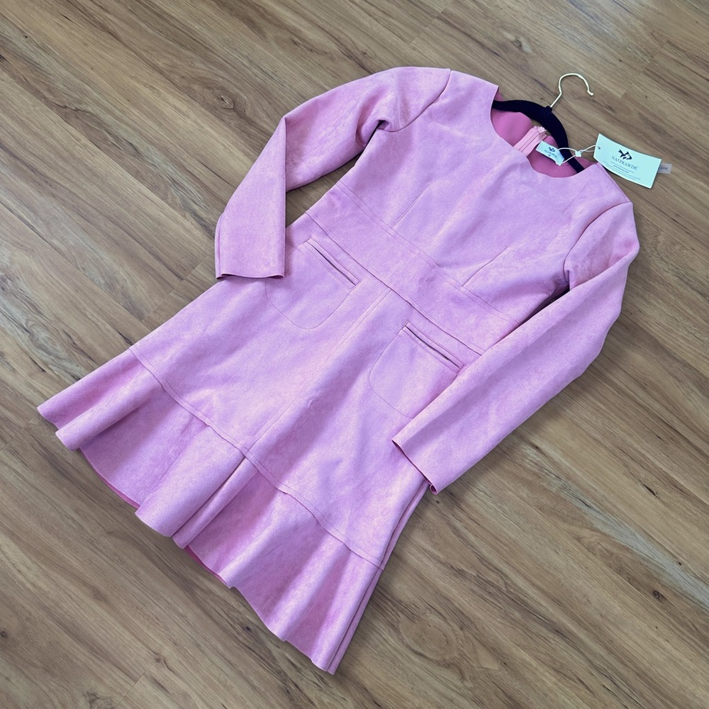 NA*PRAWDE Women Dress Slimmer style- Girl dress Pink